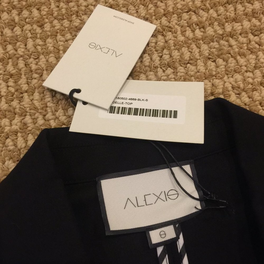 Alexis Black Adelle Top Jacket Small NWT - Picture 5 of 9